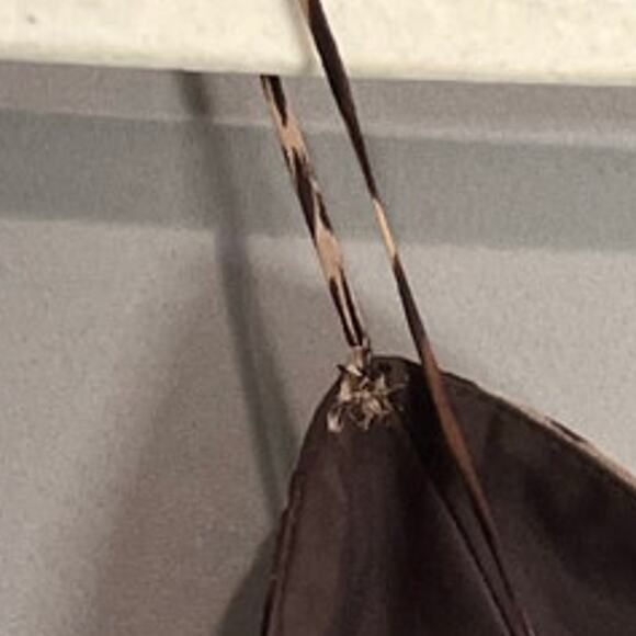 Mia Paluzzi Maxi Dress Leopard Print Sz 4 Y2K 2000s Formal Party Cocktail - Picture 12 of 15